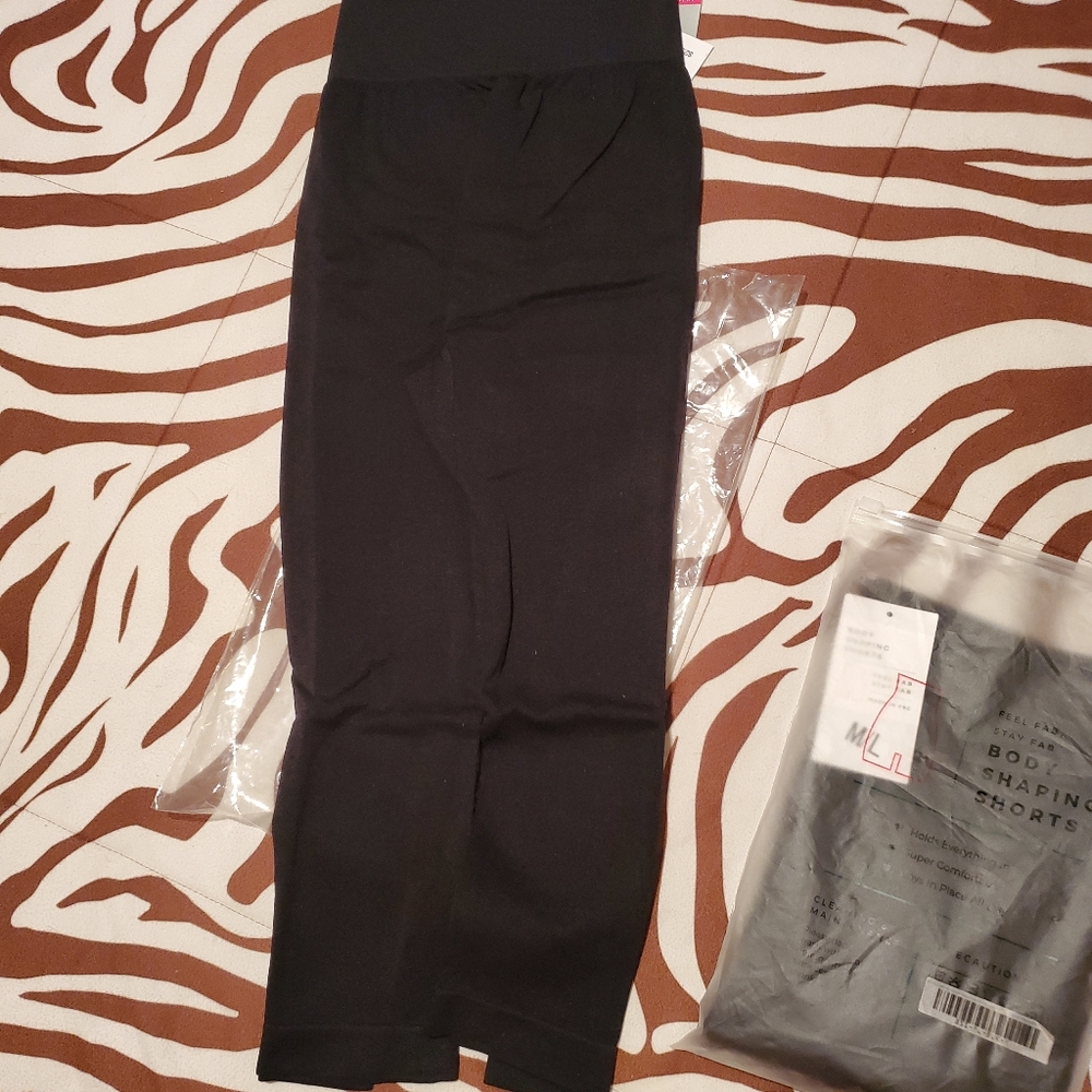 Hi waist shaping capri